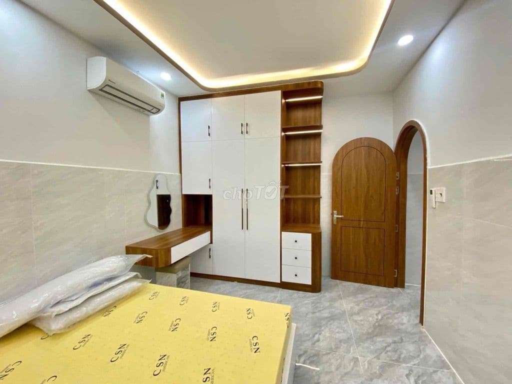 NHÀ ĐẸP TẶNG FULL NỘI THẤT– HẺM THÔNG 4M – 2 MẶT THOÁNG CỰC HIẾM