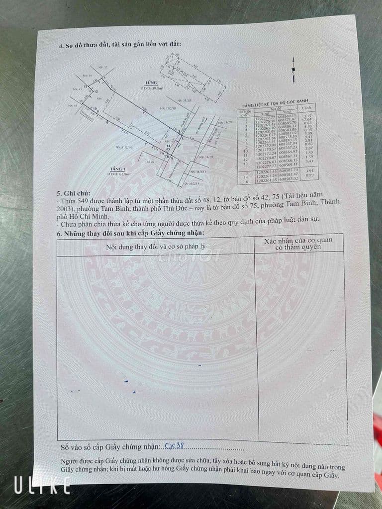 nhà trọ 5 Phòng và 126 m đất thổ cư thủ đức - Ảnh 2