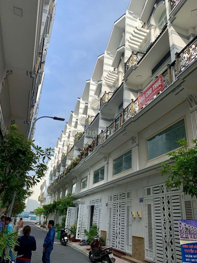 Nhà 1 Lững 3 Lầu KDC A.D.Vương cách V.V.Kiệt 500m, B.Vệ 24/24, SHR - Ảnh 3