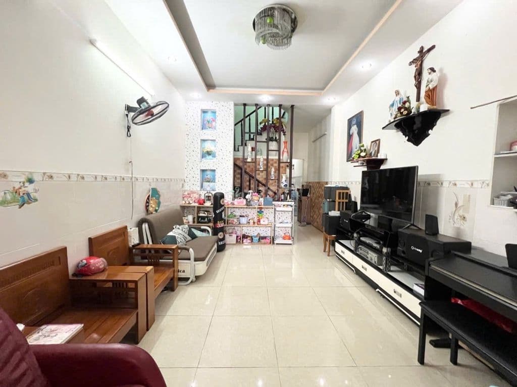 67,5 M2 PHẠM VĂN CHIÊU . 20M RA MẶT TIỀN , GẦN BỜ KÈ - Ảnh 3