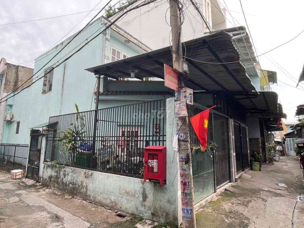 🏡 NHÀ LÔ GÓC – GẦN CẦU VƯỢT TÂN THỚI HIỆP – Q12