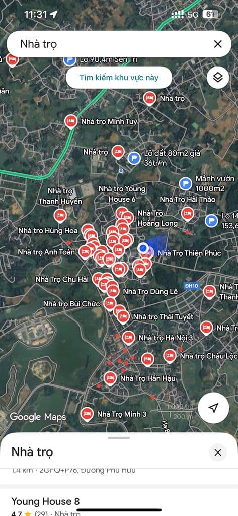 150m2 ĐẤT HOÀ LẠC – PHÙ HỢP XÂY TRỌ – GIÁ CHỈ HƠN 30TR/M² - Ảnh 3