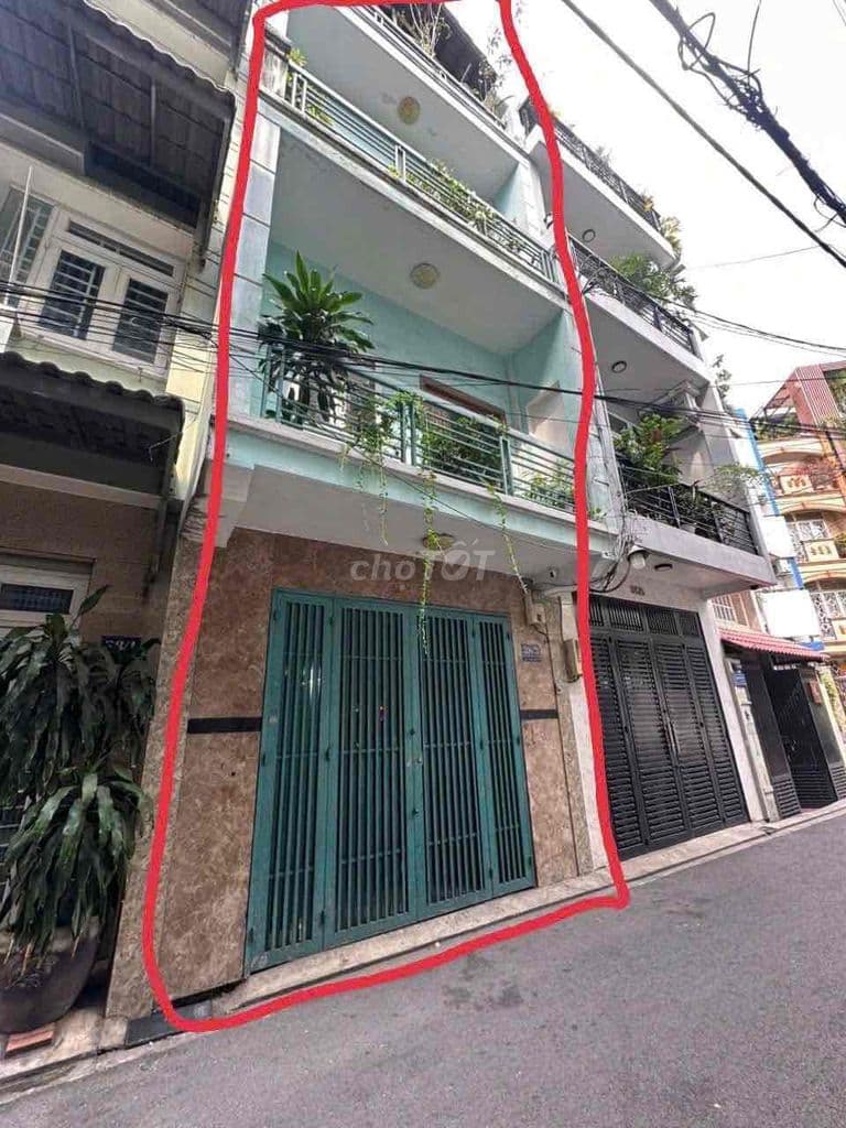 HXH Nguyễn Văn Trỗi, 4 x 15m 57m2, 4 tầng, Giá 12 tỷ tl