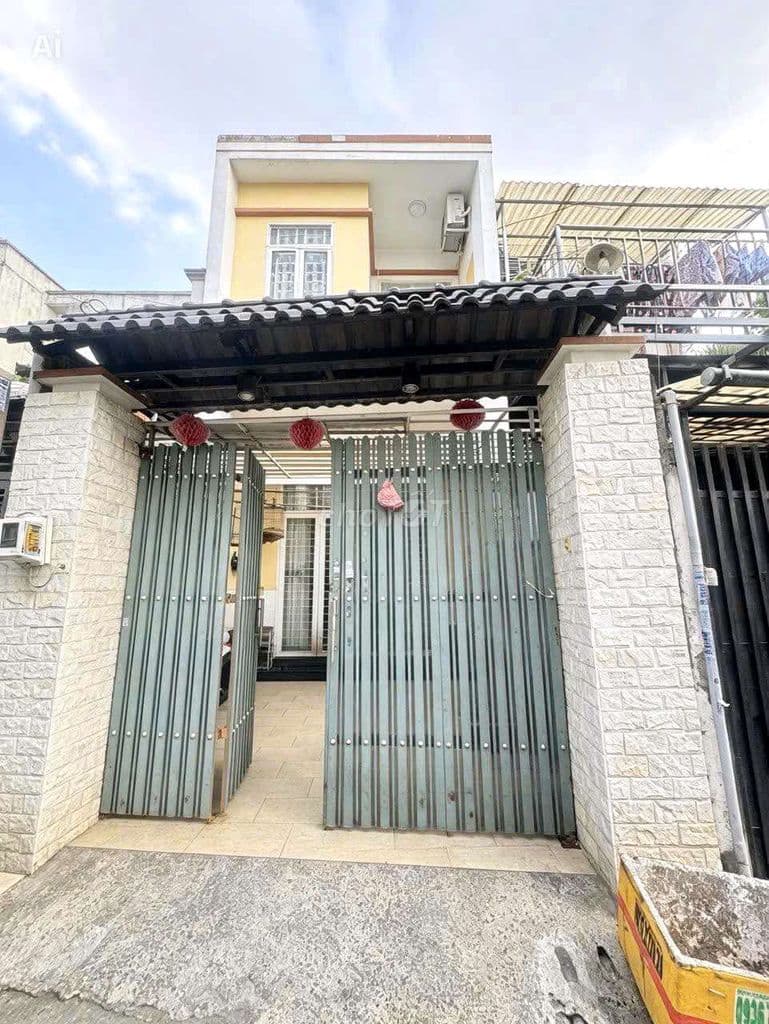 NHÀ 2 TẦNG MỚI ĐẸP, 4PN, HẺM NHỰA 5M THÔNG, 1 SẸC NGẮN TÂN XUÂN 1