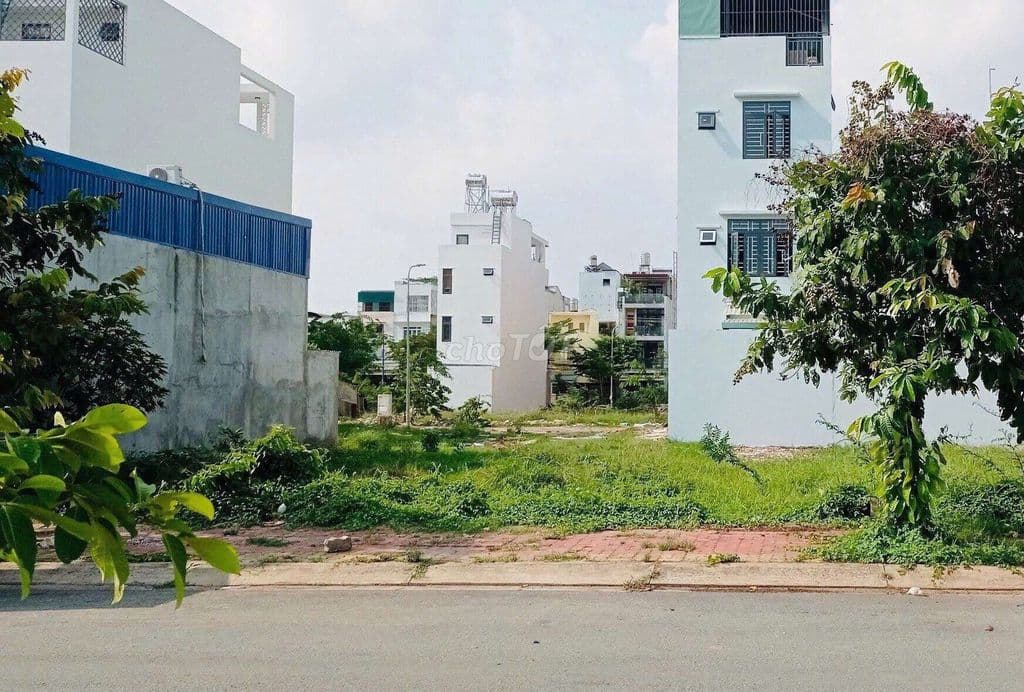 BÁN ĐẤT NỀN 100M2 CÓ SHR, KDC BÌNH HƯNG, GẦN BẾN XE Q8.