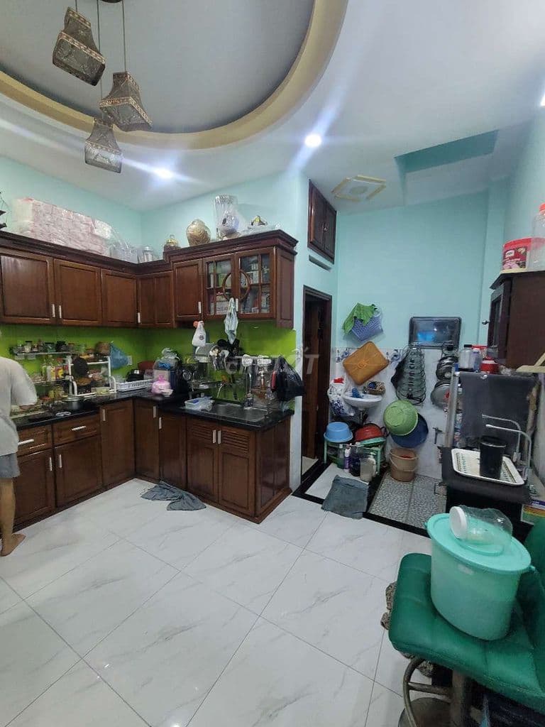 NHÀ 4TẦNG CÁCH ĐƯỜNG XE TẢI 15M . SHR. HC ĐẦY ĐỦ SÁT KHU DC AN SƯƠNG - Ảnh 3