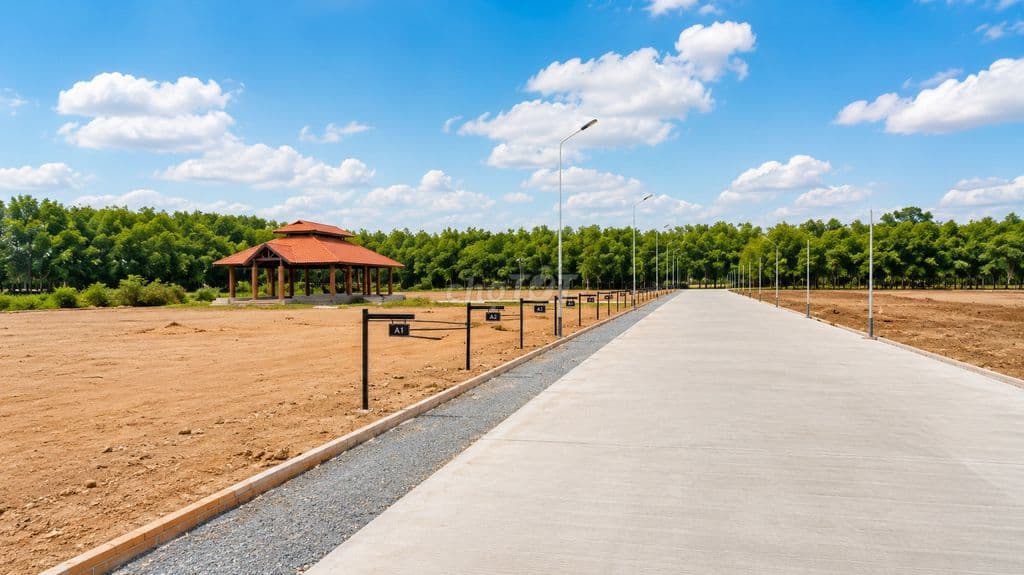 Chủ gửi bán đất thổ vườn 700m2 sẵn thổ cư nhỉnh 1 tỷ - Ngay Tỉnh lộ 7