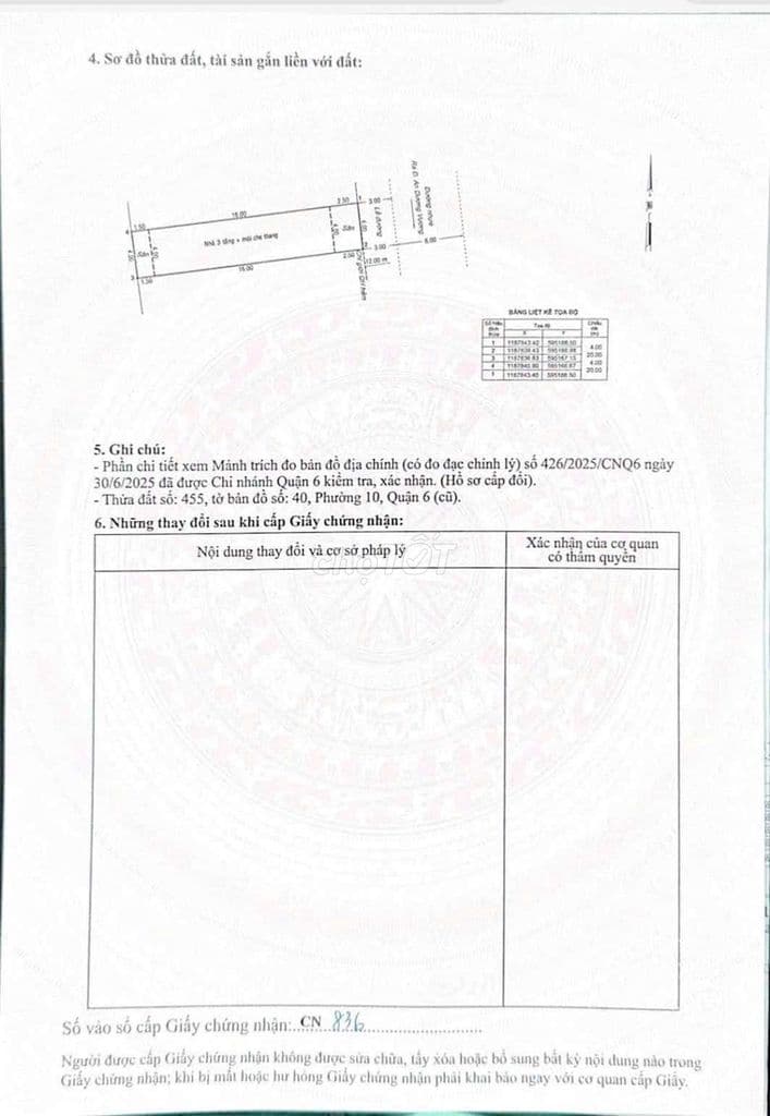 Bán Nhà Mặt tiền đg 33 An Dương vương ,p10 Quận 6 - Ảnh 2