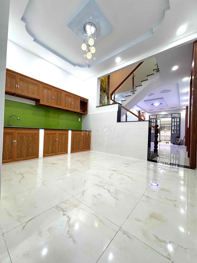 Nhà mới LK 5-6, DT 60m (4x15), 3 tầng 3PN 3WC, hẻm 6M thông Gja 4x tỷ - Ảnh 3