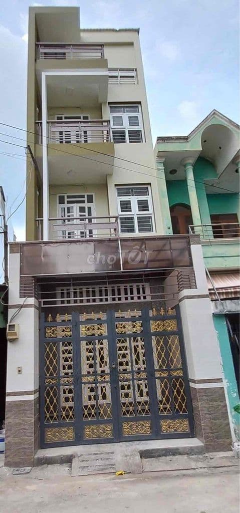 HẺM 8M XE HƠI TRÁNH - 4 TẦNG - 4*20M - 6PN -P15- TÂN BÌNH