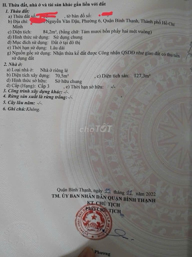 EM CHI BÁN NHÀ CÓ SỔ HỒNG RIÊNG - NGUYỄN VĂN ĐẬU 70,5M2 GIÁ TỐT - Ảnh 3