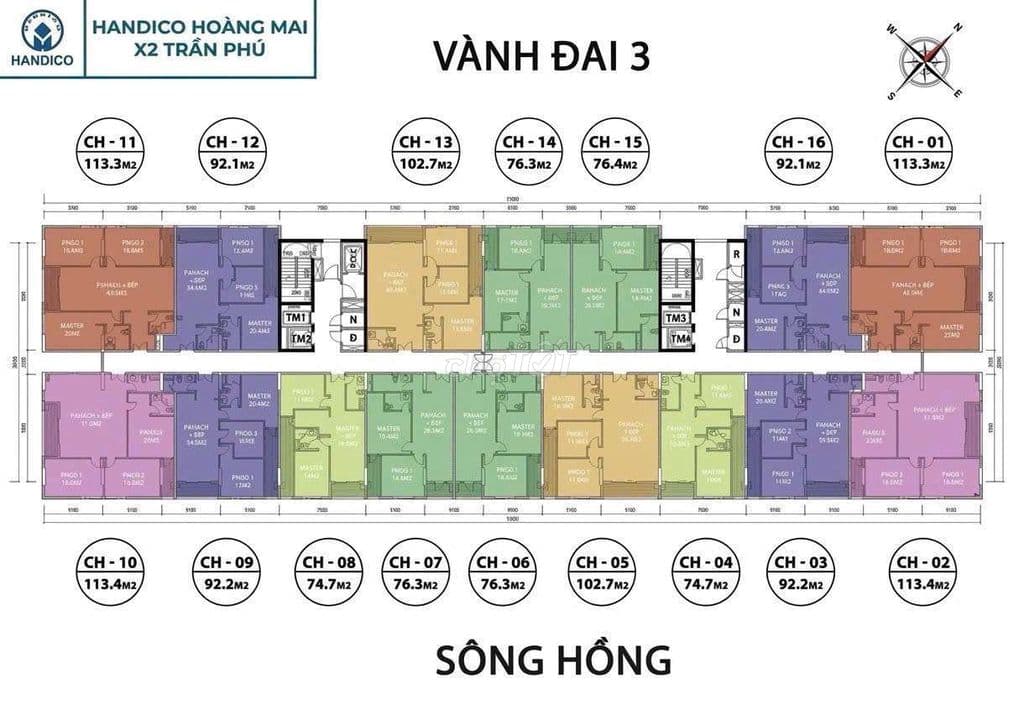 bán chung cư 75m2 gamuda