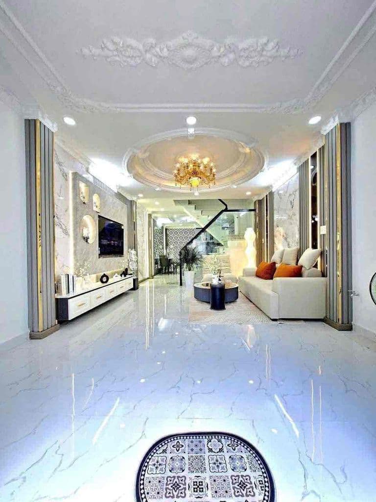 nhà mới full nội thất hẻm xe hơi 4x12m - Ảnh 2