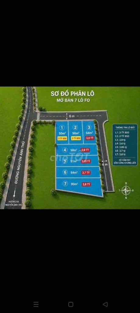 bán đất đường trần thị hè phường tân chánh hiệp quận 12 - Ảnh 3