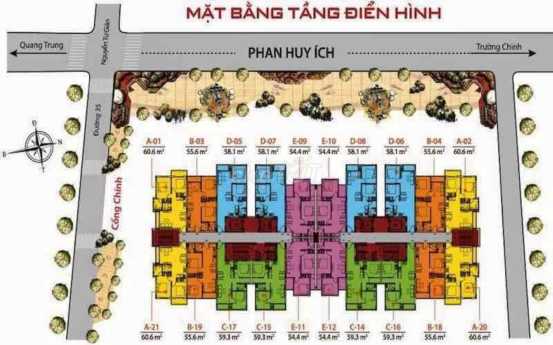 bán căn hộ 8x thai an phan huy ich 2 phong ngủ - Ảnh 3