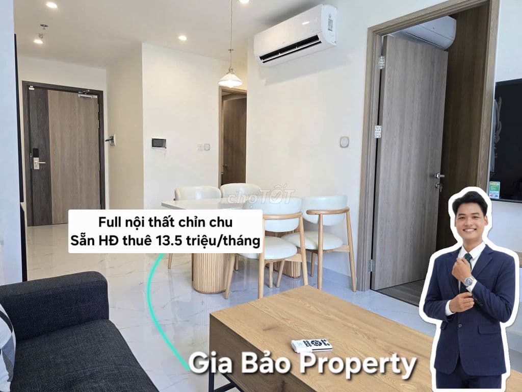 Cần chuyển nhượng căn 2PN Vinhomes GH5 view xanh mát sẵn HĐ thuê
