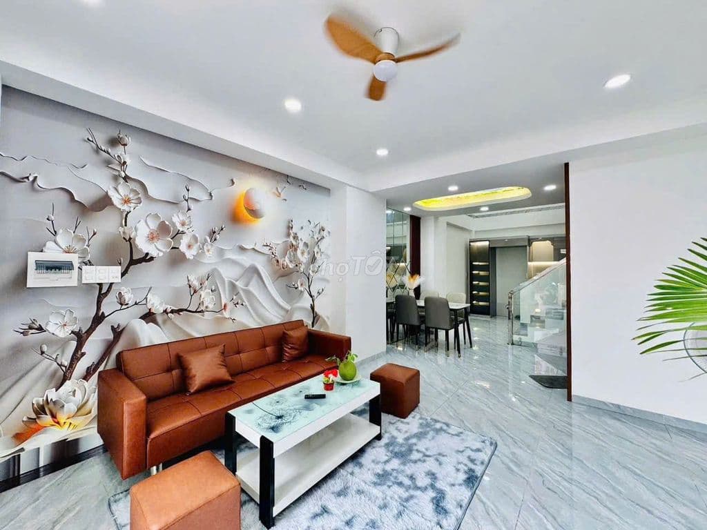 Bán nhà hẻm 6m thông sang Đặng Thùy Trâm, Trệt 3 lầu ST. 4PN, 4WC. - Ảnh 3