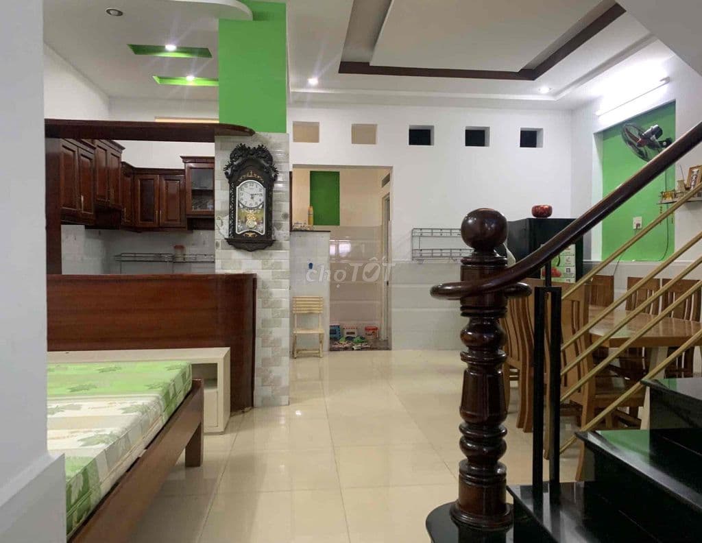 Nhà 1/ Lê thị Hồng 6x15,5 đúc 1T1L 3PN 4wc, hẻm 8m thông vỉa hè rộng - Ảnh 3