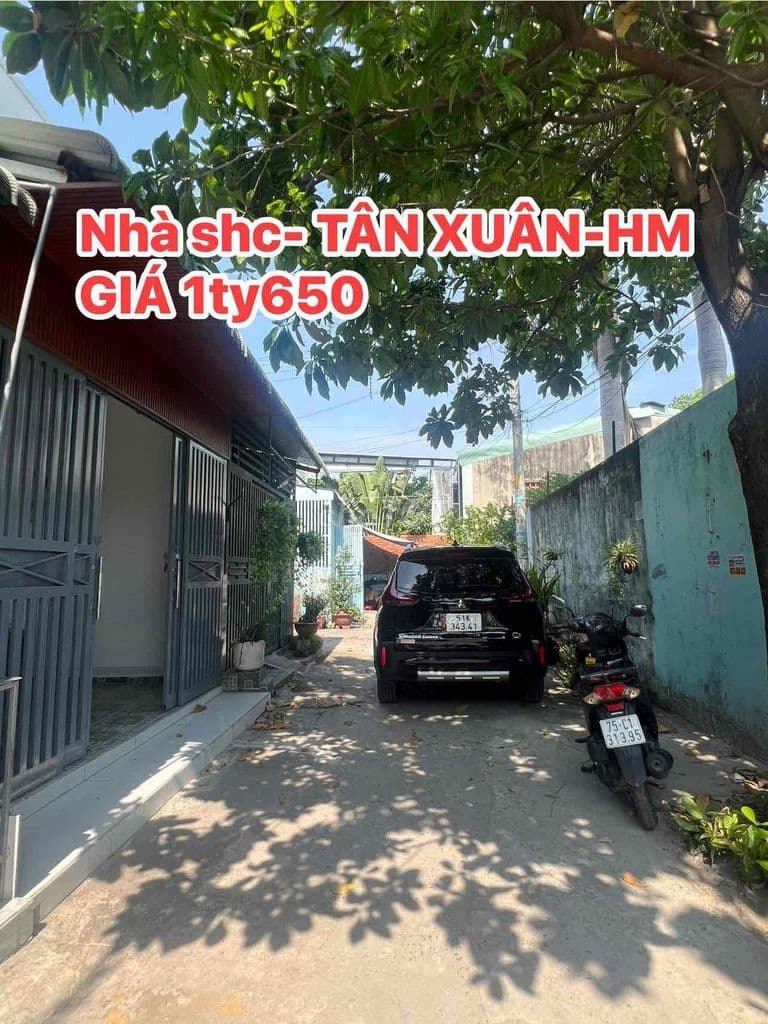 bán nhà shc tân xuân hóc môn