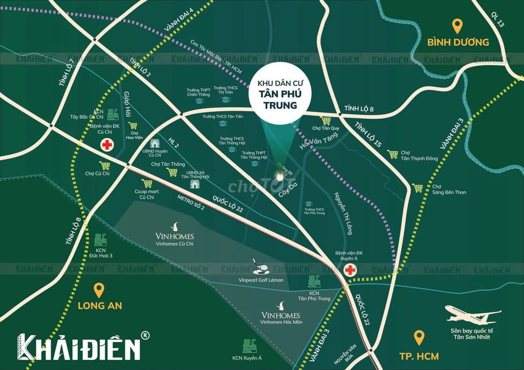 Nền đẹp, sát mặt tiền đường 40m, về sân bay chỉ 40 phút - Ảnh 2