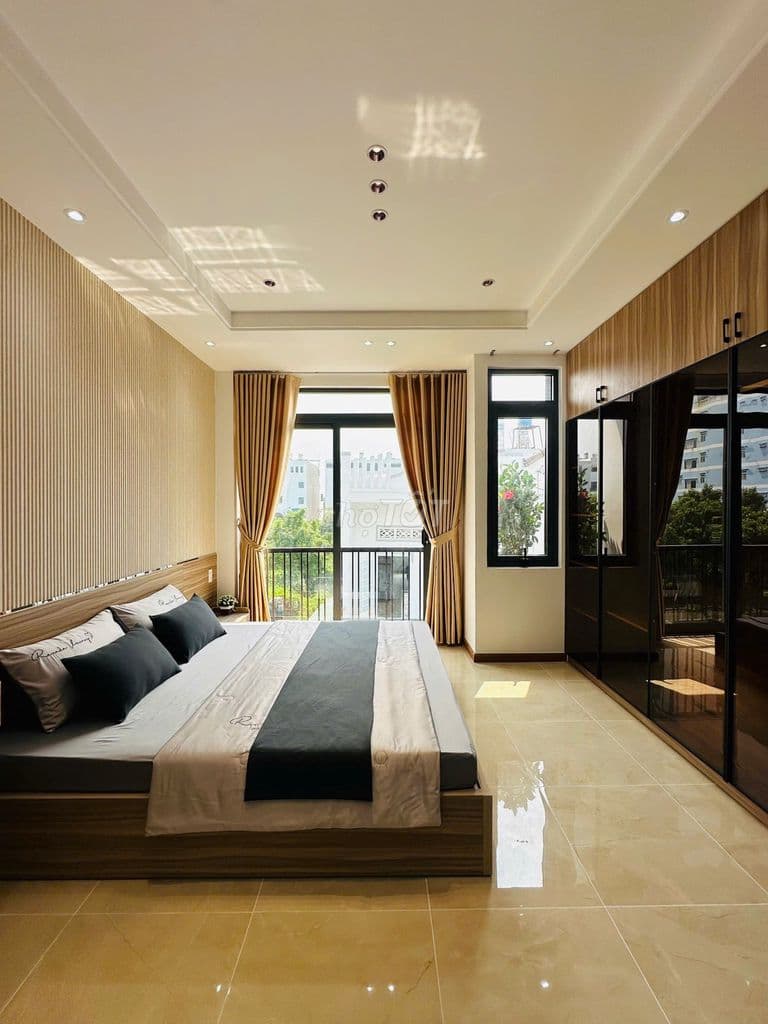 NHÀ Q12, NHỈNH 5 TỶ - HXH 6M - NGANG 5.5M - 4 TẦNG - FULL NỘI THẤT - Ảnh 3