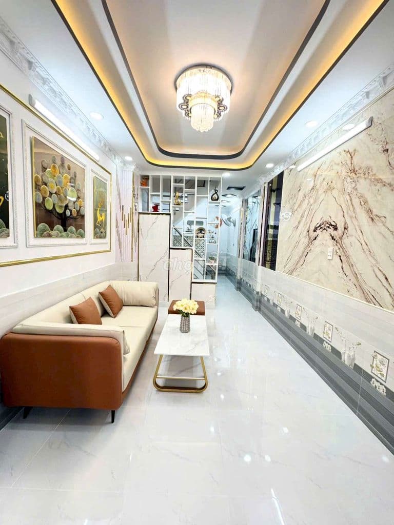 Nhà Hẻm Xe Hơi 3 tầng đường huỳnh Tấn phát. - Ảnh 3