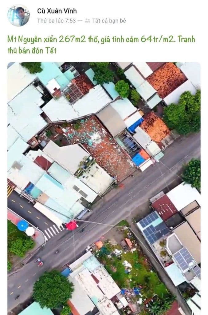 Bán MT Nguyễn Xiễn, Long Bình, Tp Thủ Đức.