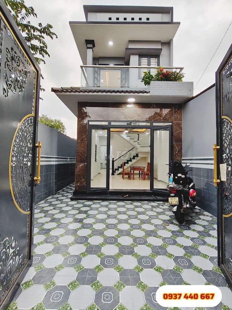 BÁN NHÀ MẶT GẦN NGÃ BA LÊ THỊ HÀ QL 22. DT, 5M X 20M - Ảnh 2