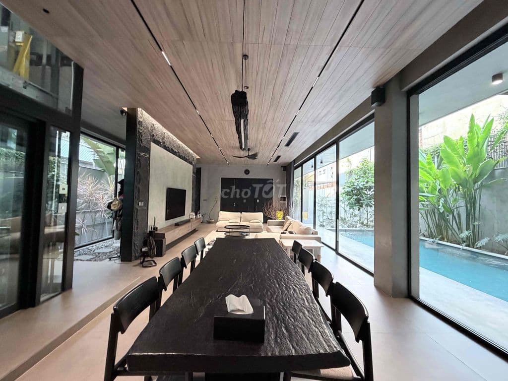 Villa Nguyễn Ư Dĩ , Thảo Điền, 535m2, Full Nội Thất Cao Cấp, 135T - Ảnh 2