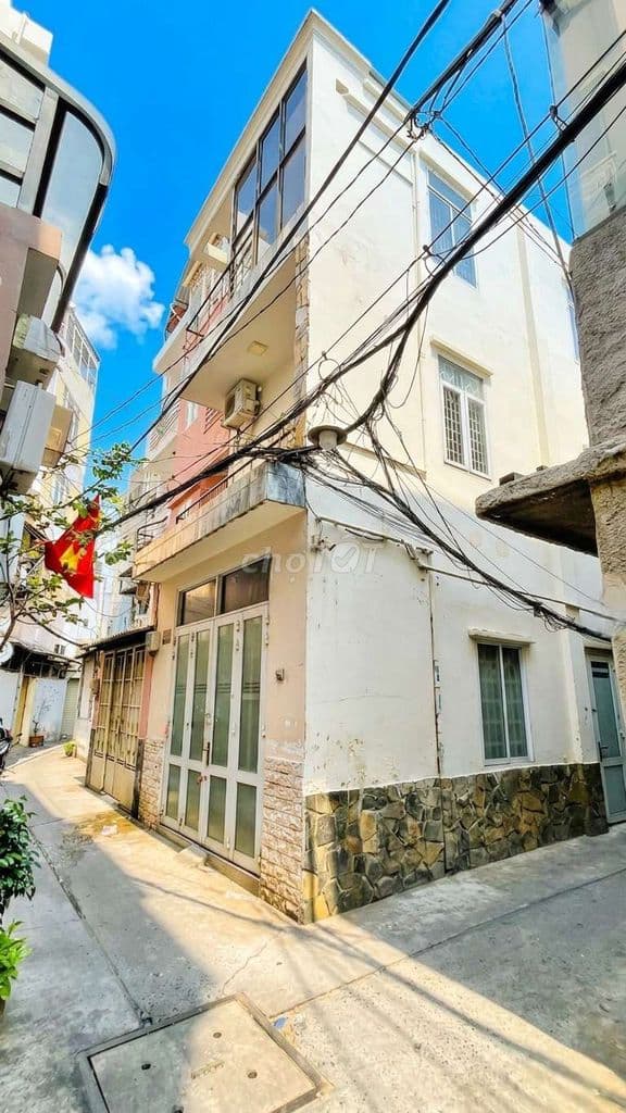 GÓC 2 MẶT TIỀN, 3,5x8m Vuông A4 26m2 3 Tầng 3 P.Ngủ NGAY NG VĂN TRỖI