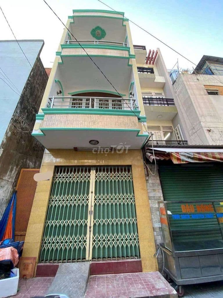 MẶT TIỀN CHỢ PHÚ THỌ HOÀ 74M2_3 TẦNG_KHU KD ĐỈNH_NGAY CHỢ_NHỈNH 6 TỶ - Ảnh 3