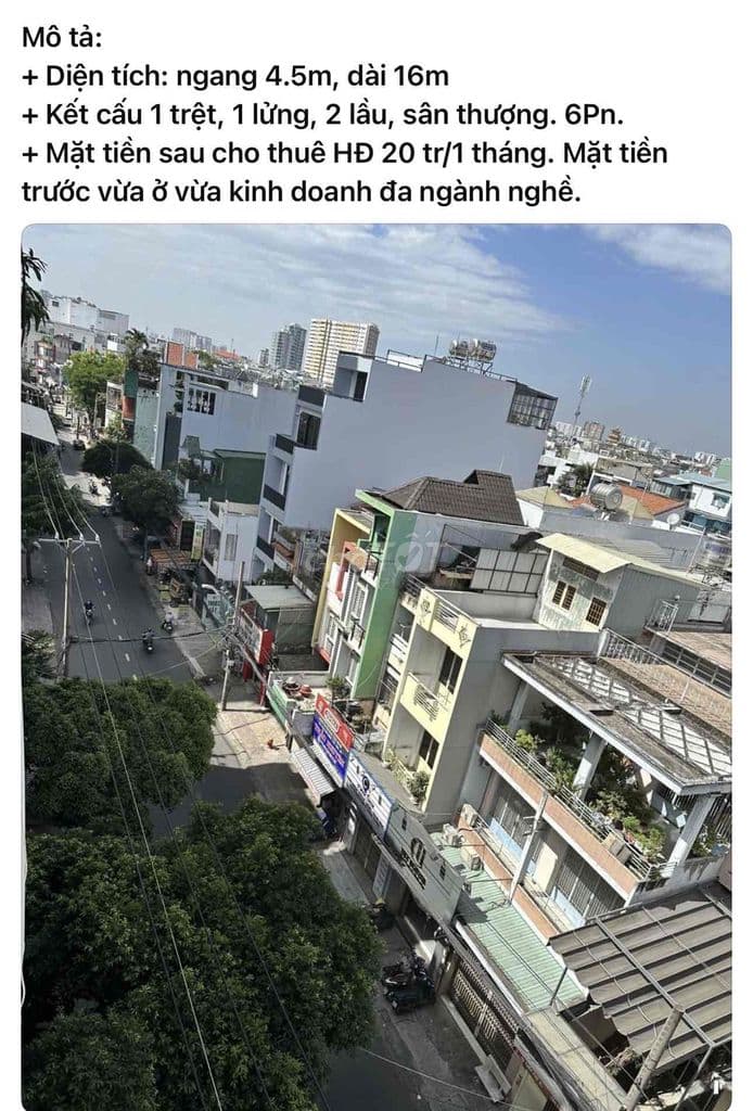 BÁN NHÀ MẶT TIỀN THIÊN PHƯỚC - LỮ GIA - 24.2tỷ - Ảnh 3