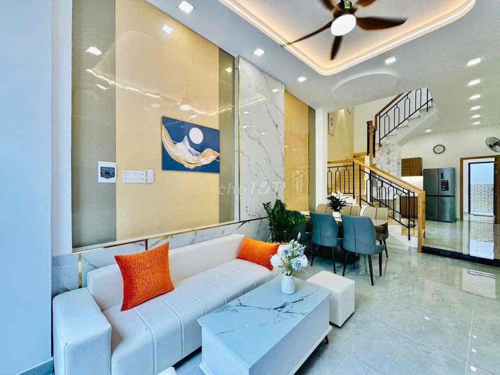 nhà đúc 2 tấm phạm văn chiêu phường 24 gò vấp dt: 58m2 - Ảnh 2