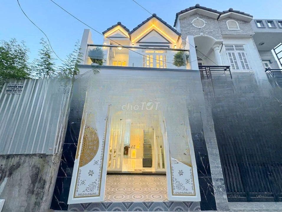 Nhà 1 lầu mới đẹp hẻm xe hơi 1806 Huỳnh Tấn Phát - Nhà Bè - Cạnh Q7 - Ảnh 2