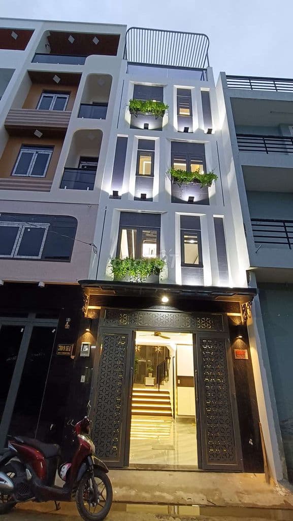 Nhà HXH thông HL2, 4X15M, LỬNG 3 LẦU, 5P, 6VS, GẦN 4 XÃ