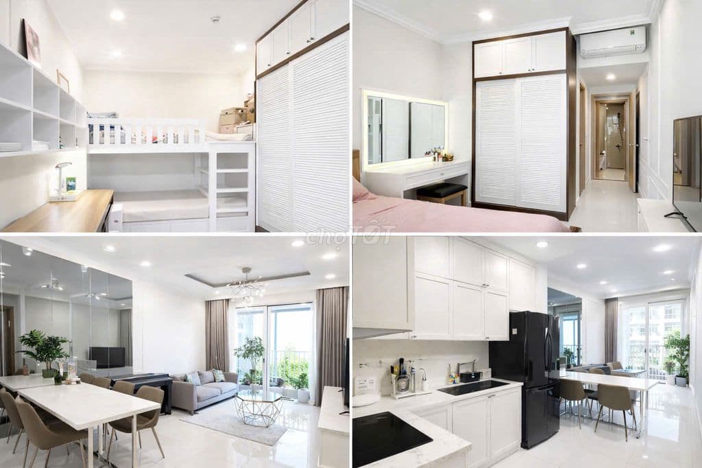 Golden Mansion Novaland 2 phòng 69m2 6,2 tỷ nhà đẹp cao cấp view đẹp