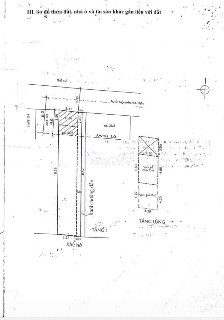 Hẻm xe hơi ra vào. gần trường Đại học Công Thương - Ảnh 3