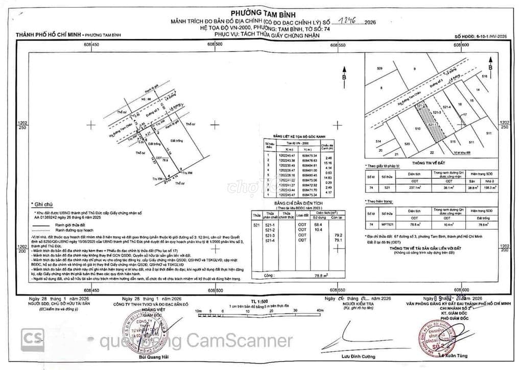 Bán 2 Lô Đất Mặt Tiền Đường Số 3 Phường Tam Bình Tp Thủ Đức Tp Hcm - Ảnh 2
