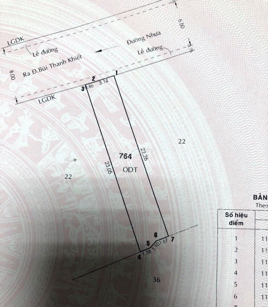 ĐẤT THỔ KDC BÙI THANH KHIẾT HẺM XH 8M, 4X23 - Ảnh 2