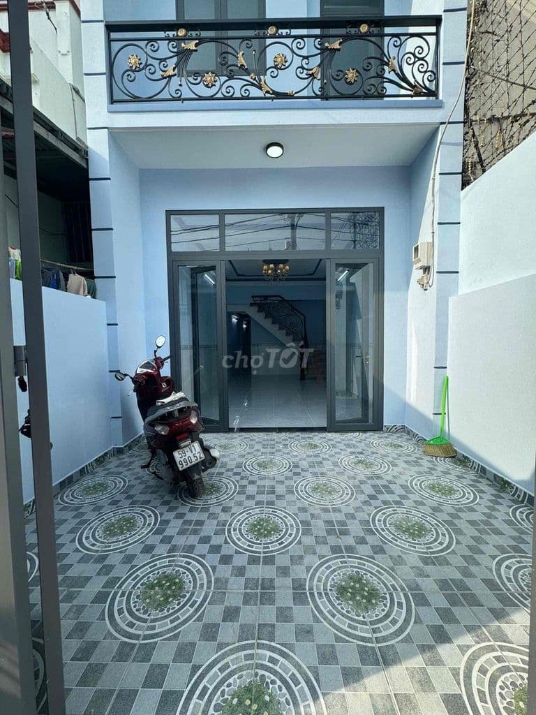 nhà đúc 1 tấm phường đông hưng thuận Q12 dt: 82m2 - Ảnh 2