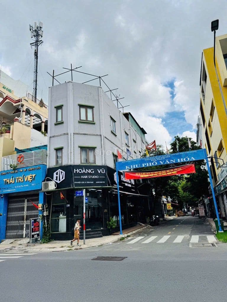 NHÀ GÓC 2 MẶT TIỀN ĐỘC LẬP – HÀN MẠC TỬ | DT 85m² | DÒNG TIỀN 35 TRIỆU