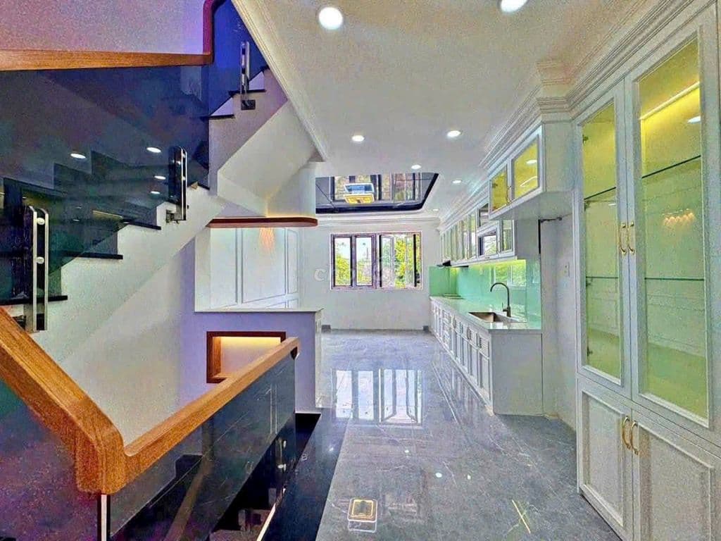 Nhà 5 tấm Sát Khu Đô Thị Vạn Phúc City Thủ Đức xây Mới -Sổ Hồng giá rẻ - Ảnh 2