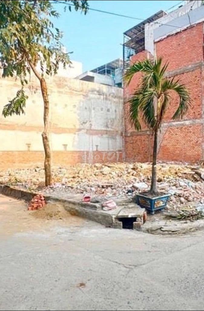 CẦN BÁN LÔ ĐẤT ĐƯỜNG TÂN HOÀ ĐÔNG BÌNH TÂN GIÁP Q6 56M2 5T1