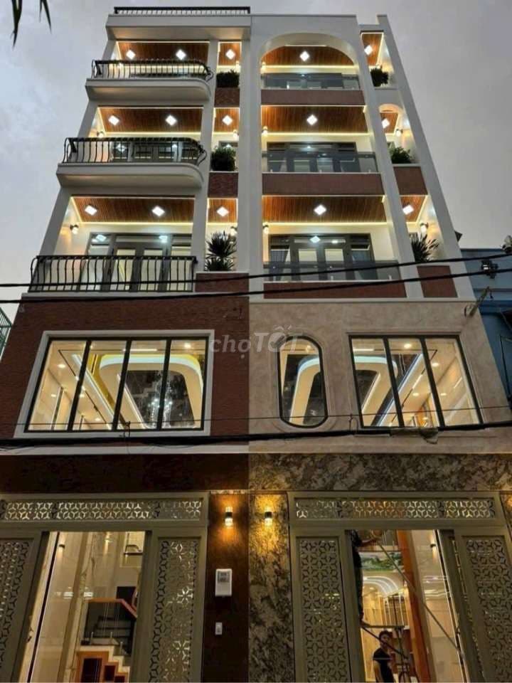 Nhà Tân Hòa Đông 5 tầng mới 68m2, full nội thất, HXH, ở ngay.Chỉ 6.8 t