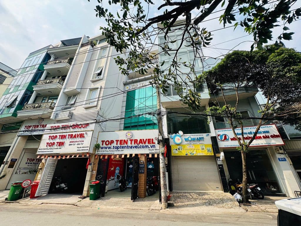 13.3 tỷ | thuê: 37tr/th Nhà mặt tiền Giải Phóng, 4,2x13m, 3 Lầu ST