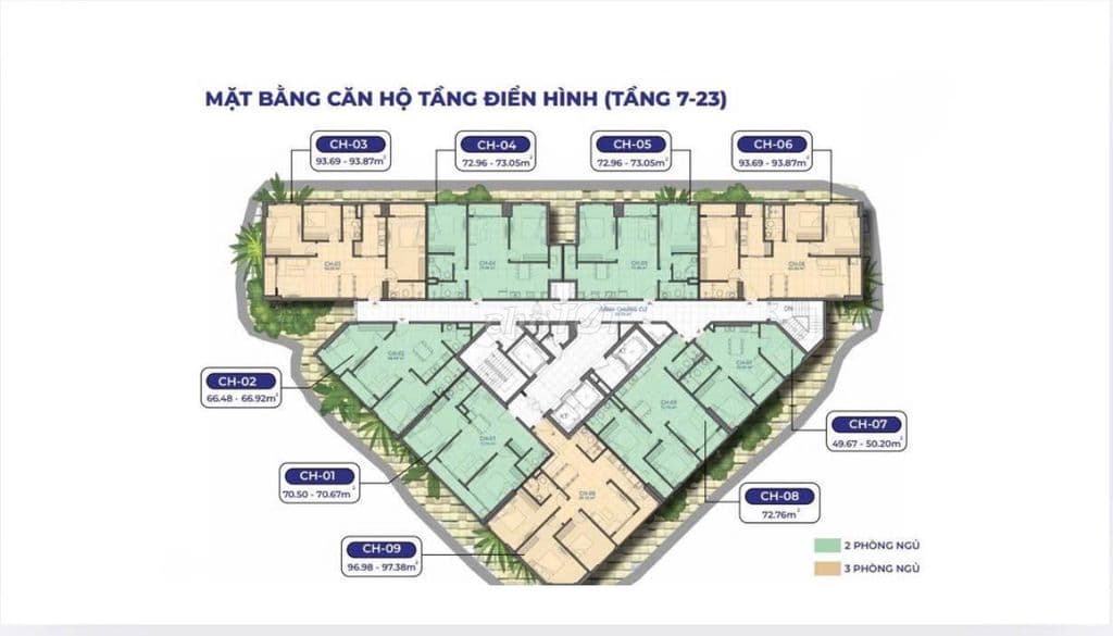*** hơn 6,5 tỷ sở hữu căn hộ 2 Ngủ Q. Thanh Xuân Căn 2PN - Ảnh 2