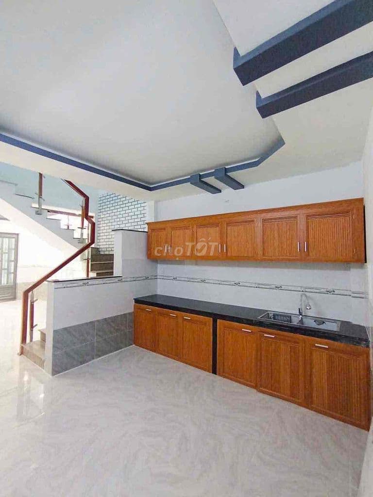 Nhà đẹp 4*13,5m 2PN hẻm 4m 2/ ngắn Võ Văn Vân gần Chợ Liên Ấp 123 VLB - Ảnh 3