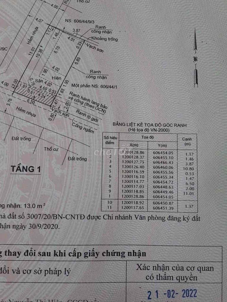 Đất 2MT KINH DOANH NGAY HỒNG LONG 6.5X13M 83M2 CÔNG NHẬN 70M2 - Ảnh 2