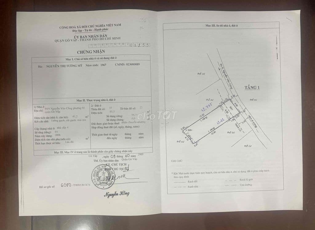 nhà cần bán - Ảnh 3