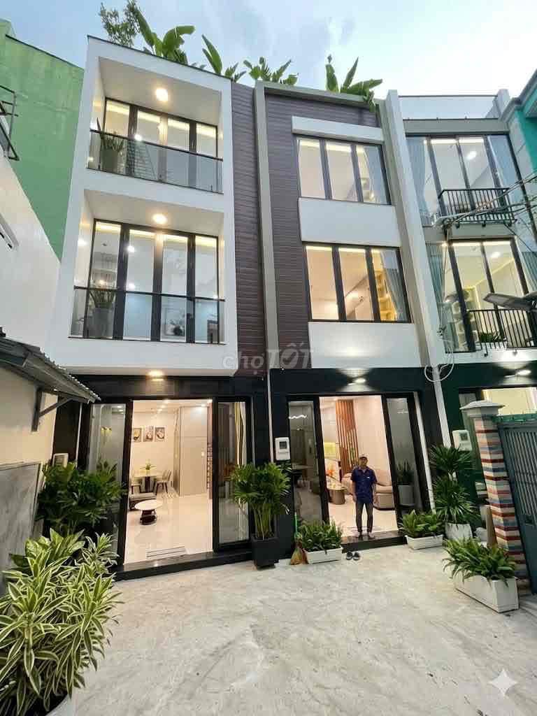 SIÊU ĐẸP - 3.9 x 11.3 - 5 TẦNG - HXH - CÓ THANG MÁY - FULL NỘI THẤT